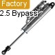 Fox Racing 3 Tube Bypass Shock 2.5 Body 14.0 Stroke .875 Diameter Shaft With Piggy Back Reservoir