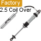 Fox Racing Shocks Coil Over 2.5 Body 8.0 Stroke With .875 Diameter Shaft With Reservoir