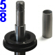 Fox 5/8 Shaft Protective Tapered Bullet Allows You To Install The Shock Shaft Without Damaging Seals