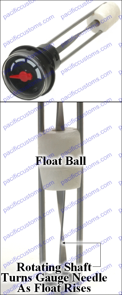 Fuel Sight Level Gauge Mechanically Operated No Electricity Required For 10  Inch Deep Tanks - Pacific Customs
