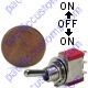 K4 Micro Mini Smaller Than A Penny 5 Amp On / Off / On Lever Toggle Switch With Solder Terminals