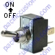 K4 Off / On Double Pole 20 Amp Toggle Switch With Tab Terminals