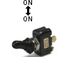 K4 Switches On / On 20 Amp Sand Sealed Toggle Switch With Screw Terminals