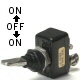 K4 Sand Sealed Super Heavy Duty 50 Amp On / Off / On Toggle Switch With Screw Terminals