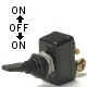 K4 Sand Sealed Super Heavy Duty 50 Amp On / Off / On Toggle Switch With Screw Terminals