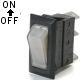 K4 Off / On 20 Amp Rectangular Rocker Switch Lights Up When Switch Is Turned On