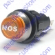 K4 Large Amber Nos Engraved For Nitrous Oxide Indicator Warning Light Bolts Into A 3/4 Inch Hole