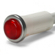 K4 Red 1/2 Inch Indicator Warning Dash Light Clips Into 1/2 Inch Hole Non Replaceable Bulb