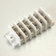 K4 Terminal Block With Tab Terminals For 6 Circuits 30 Amp Per Circuit Nickel Plated