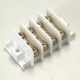 K4 Terminal Block With Screw Terminals For 4 Circuits 30 Amp Per Circuit Nickel Plated