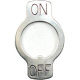 On-Off I.D. Plates For On-Off Switches - Pack Of 4