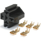 Relay Socket Without Wires For K4S22-100 Relay ( Click Image For Wire Instructions )