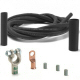 8 Foot Black Battery Cable Kit