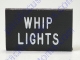 Dash Or Switch Self Adhesive I.D. Label For Whip Light Measures 9/16 Tall And 1-1/8 Wide