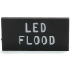 Dash Or Switch Self Adhesive I.D. Label For Led Flood Light Measures 9/16 Tall And 1-1/8 Wide