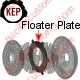 Kennedy 200mm 8 Inch Diameter Double Clutch Disc Floater Plate