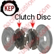 Kennedy 6 Puck Clutch Double Disc 228mm 9 Inch Diameter Mendeola Or Porsche G-50 1 Inch 23 Spline