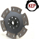 Kennedy 6 Puck Clutch Single Disc 200mm 8 Inch Diameter Albins, Fortin, PBS, Weddle 26 Spline 1-1/8