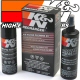 K&N Recharger Kit For Air Filters Includes Cleaner Solution And Filter Oil Spray Can