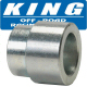 King 2.5 Shock Bolt Spacer For 1/2 Inch Bolt 9/16 Wide For 1.25 Total Width Shock Mounts