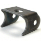 Weld On Steel Pivot Mounting Bracket For 1.75 Urethane Bushing Assembly Radiused For 1.75 Tubing