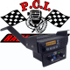 PCI Under Dash Mounting Bracket For Intercom And ICOM Mobile Race Radio On Polaris RZR 1000 XP