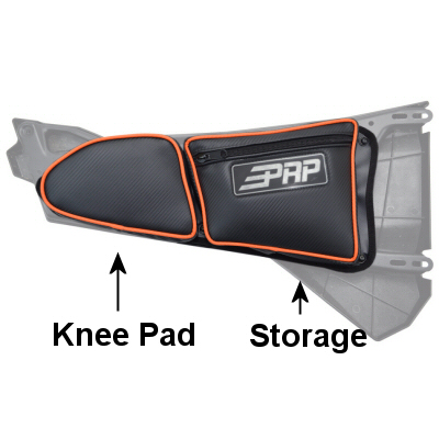 Prp Passenger Side Door Bag For Stock 2 Seat Polaris Rzr Xp 1000