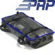Prp Small Square Blue Tool Storage Bag With Zipper And Snap Buckles Bolts Down On The Floor
