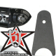 Rigid Industries Led Light Bar Weld On 1/4 Inch Round Hole Mounting Tab Radius For A 2.00 Tube