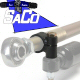 Saco Steering Damper Adapter Clamp On Mount For 1 Inch Diameter Tie Rod