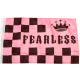 SMF Small 12 Inch X 20 Inch Replacement Flag For Whip Antenna Pink Fearless Flag