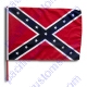 USA Confederate Flag Small 12 Inch X 20 Inch Replacement For Whip Antenna