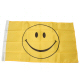 SMF Small 12 Inch X 20 Inch Replacement Flag For Whip Antenna Smiley Face Flag