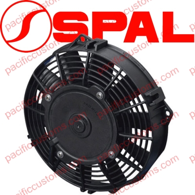 Spal Usa Automotive Electric Radiator Fan 7 5 Inch Low Profile Spal Usa Automotive Electric Radiator Fan 7 5 Inch Low Profile Straight Blade 437cfm Puller