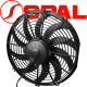 Spal Usa High Performance Automotive Electric Radiator Fan 12 Inch Curved Blade 1451Cfm Puller