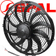Spal Usa High Performance Automotive Electric Radiator Fan 16 Inch Curved Blade 2024Cfm Puller