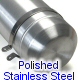 10 Inch Diameter Polished Stainless Steel Strap For Round Gas Fuel Tank, Extreme Air Filters, Or Ump