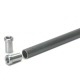 1.25 Inch Tie Rod Kit For 5/8 Rod Ends- 30 Inch Chromoly Tubing Stick And Two Weld In Bungs