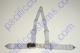 Tiger Deluxe Seat Belt Grey 3 Inch Wide Lap With 2 Inch Wide Sewn In Shoulders V Point