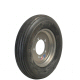 5 Rib Implement Off-Road Sand Tire 5.00 Recommended For 15 Inch Diameter 4 Inch Wide Wheel