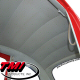 Tmi Grey Perforated Vinyl Headliner For 1961 To 1962 Beetles