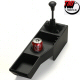 Tmi Black Vinyl Deluxe Console With Cup Holder For 1954 To 1964 Hard Top Or Convertible Beetle