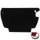 Tmi Front Trunk Black Carpet Kit For 1968 To 1978 Hardtop Or Convertible Standard Beetle