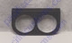 Black Gauge Mount For Underneath A Dash For Two 2-1/16 Gauges Will Fit Autometer And Vdo Gauges