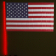 Safeglo Brand Extra Heavy Duty 6 Foot Red LED Whip Antenna To Hold A 3 Foot By 5 Foot Flag