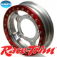 Empi Race Trim 15 Inch Diameter 4 Inch Wide 5 Lug Vw 205Mm Bolt Pattern Red Ring Beadlock Wheel